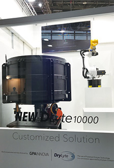 最新の大型乾式電解研磨 システムDLyte 10000