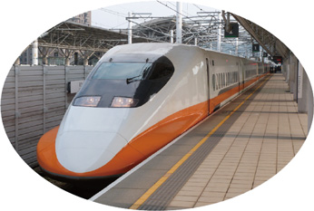 日本の700系をベースに誕生した台湾高鐵700T（2012年、新竹）