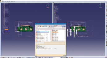 図3 CATIA V5の画面で変更箇所を確認