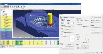 Space-E/CAMによる加工経路作成