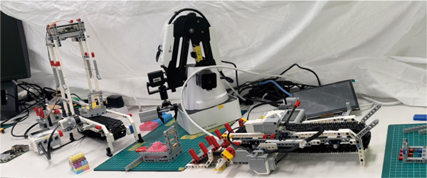 図1 社内で制作している模擬プラント