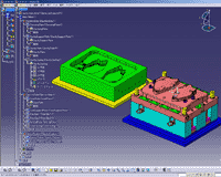 Space-E V5 MOLD Design画面