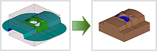 おも型をソリッド化レスで作成