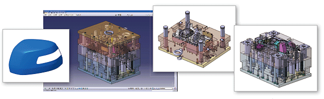 Space-E V5,CATIA V5画面