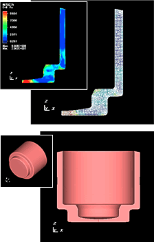 Simufact.formingによる複合プレス加工（冷間鍛造＋絞り加工）のシミュレーション