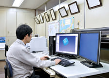 本社内のCAD/CAM室