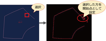 図6　加工範囲設定の簡易化