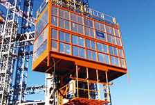 工事用エレベーターの設計・製造・販売・レンタルを行うサノヤス・エンジニアリング株式会社。自社で製造してレンタルまで行うというユニークな事業を展開