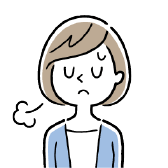 困っている人物