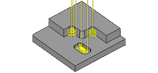 Incomplete Contour Cutting