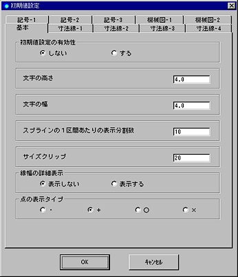 Miscellaneous Default Value Settings