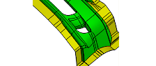 パーティング面の作成