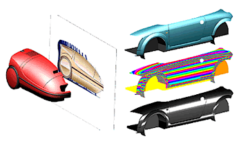 3D形状上に作図・修正